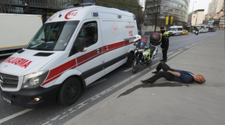 Öfkeli kadın, tartıştığı adamı çivili sopayla dövdü