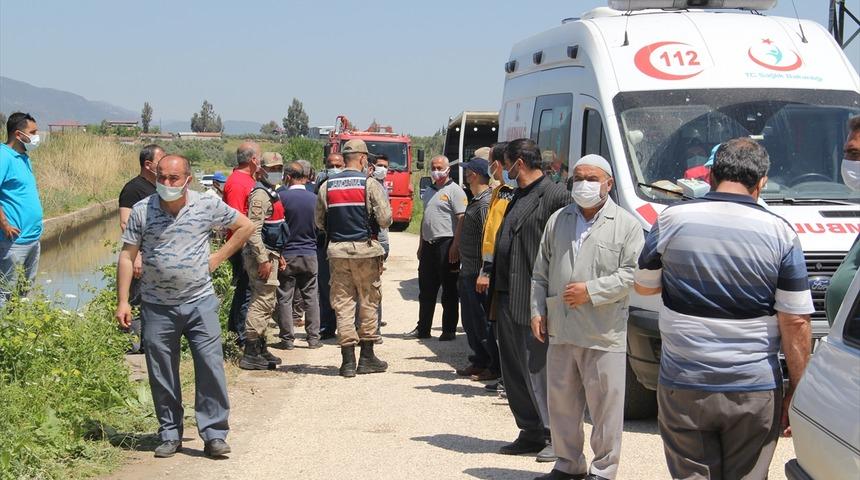 Hatay'da sulama kanalına düşen imam boğuldu