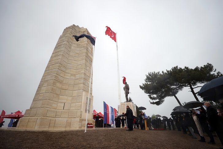 Çanakkale Kara Savaşları'nın 106. yılı dolayısıyla Yeni Zelanda Anıtı'nda tören düzenlendi G4