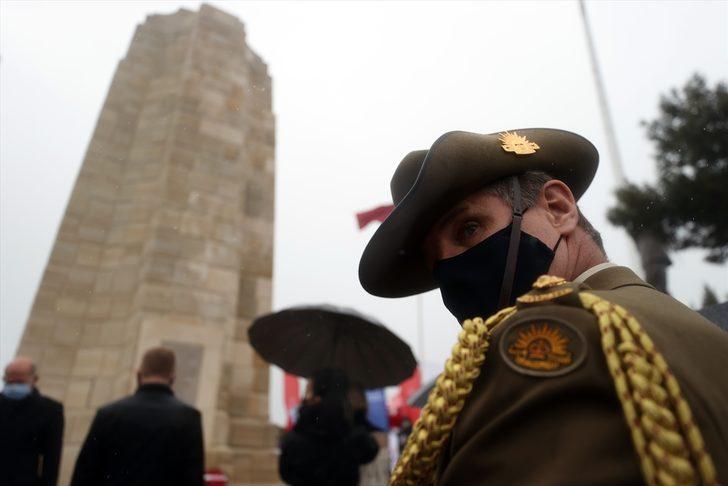 Çanakkale Kara Savaşları'nın 106. yılı dolayısıyla Yeni Zelanda Anıtı'nda tören düzenlendi G5