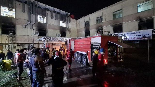 Irak ta Covid hastanesinde yangın: En az 82 &ouml;l&uuml; 2