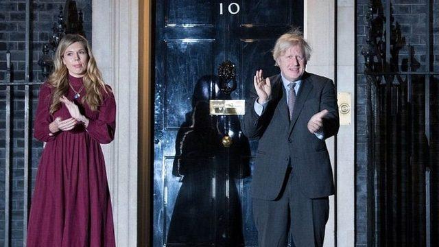 Carrie Symonds ve Boris Johnson