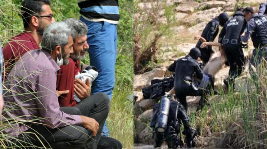 Oğlu çayda boğuldu, babası kıyafetlerine sarılarak ağladı