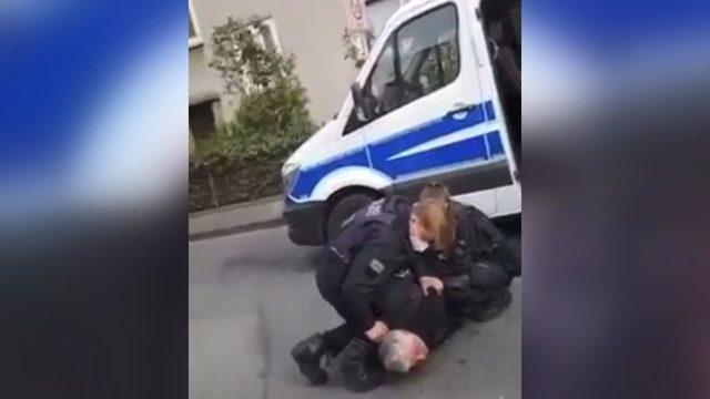 Alman polisinden Türk iş insanına şiddet: Bir an nefes alamaz duruma geldim!