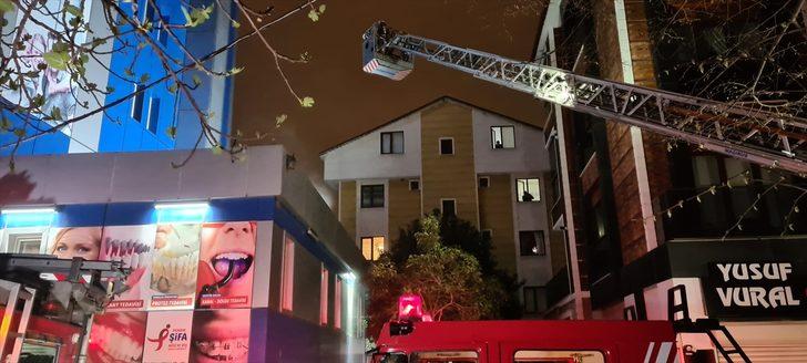Pendik'te özel hastanede çıkan yangın söndürüldü G2