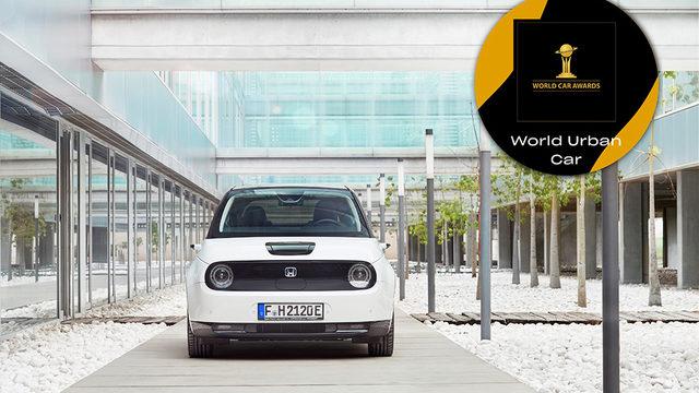 Dünyada yılın şehir otomobili Honda e oldu