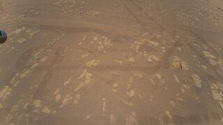 Ingenuity, Mars'ın havadan ilk renkli fotoğrafını çekti