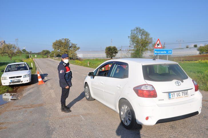 Çanakkale Ezine'de Kovid-19 tedbirleri kapsamında bir köy karantinaya alındı G1