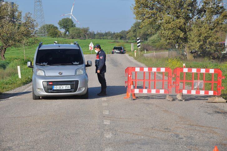 Çanakkale Ezine'de Kovid-19 tedbirleri kapsamında bir köy karantinaya alındı G2