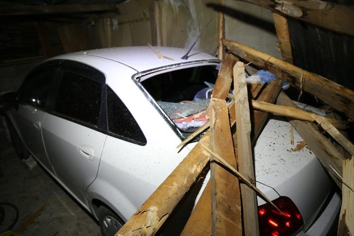 Erzurum ve Ardahan'da şiddetli rüzgar evlerin çatılarını uçurdu G3