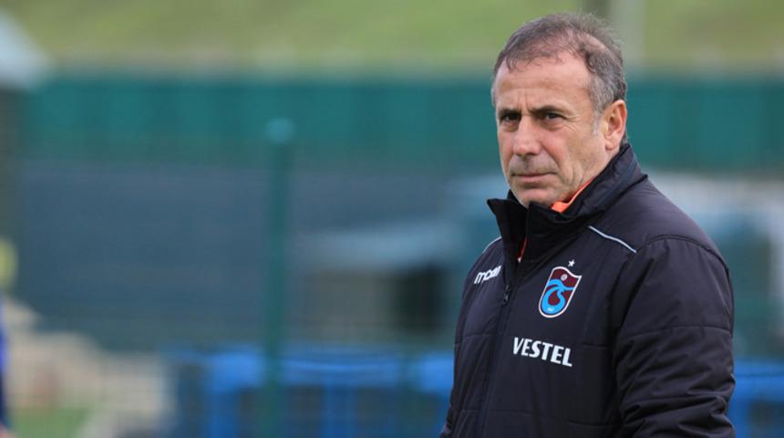 Trabzonspor’da Abdullah Avcı antrenmana katılamadı