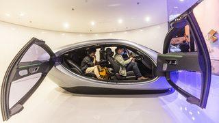 Çin’deki otomobil fuarına otonom araçlar damgasını vurdu