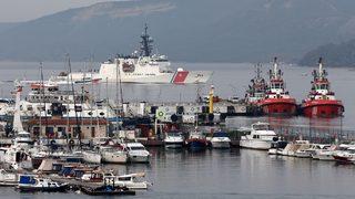 GÜNCELLEME - ABD sahil güvenlik gemisi USCGC Hamilton Çanakkale Boğazı'ndan Marmara'ya açıldı