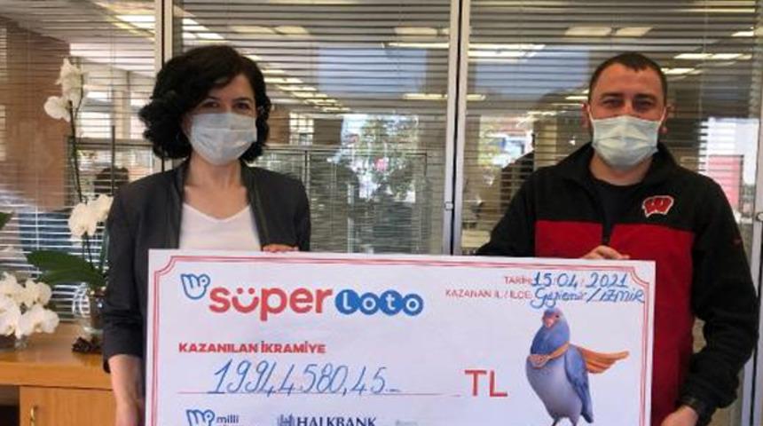 Rakam dudak uçuklattı! Süper Loto talihlisi çekini aldı