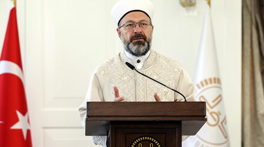 Diyanet İşleri Başkanı Erbaş'tan 'zekat' açıklaması