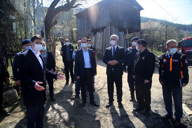 GÜNCELLEME 3 - Kastamonu'nun Pınarbaşı ilçesinde anne ile kızının hayatını kaybettiği yangın kontrol altına alındı G3