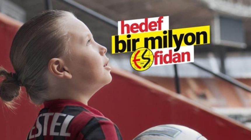 Eskişehirspor'dan '1 milyon fidan kampanyası'