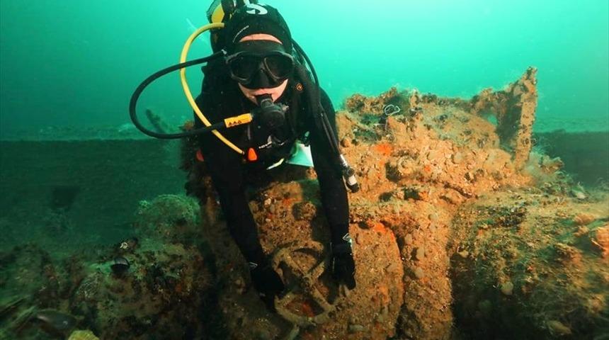 Dalış turizminde hareketlilik! 2. Dünya Savaşı’nda kalan Alman denizaltısı görücüye çıkıyor