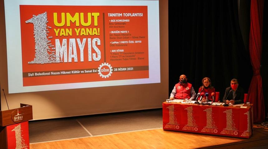 DİSK'in 1 Mayıs programı belli oldu