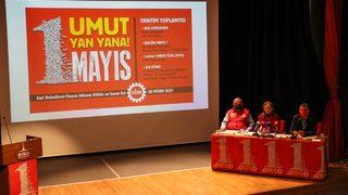 DİSK'in 1 Mayıs programı belli oldu