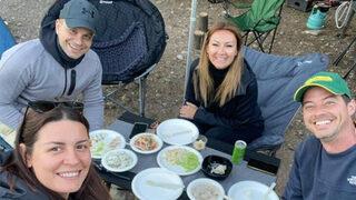 Pınar Altuğ ile Yağmur Atacan Alp Kırşan'ın ailesiyle kamp yaptı