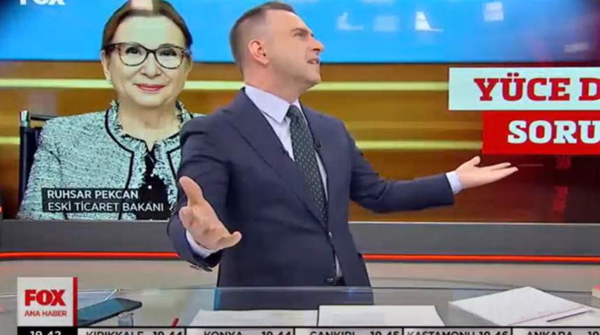 FOX Ana Haber sunucusu Selçuk Tepeli'den rejiye tepki: Şunu bitirebilir miyim lütfen