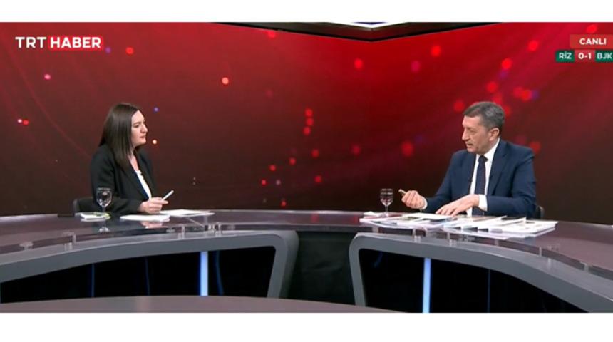 Milli Eğitim Bakanı Selçuk'tan canlı yayında önemli açıklamalar