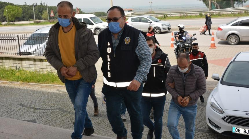 Çanakkale'de evde yapılan uyuşturucu partisine polis baskını