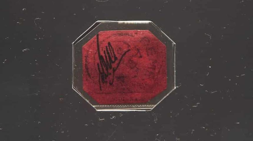 D&uuml;nyanın en pahalı posta pulu 15 milyon dolara alıcı bulacak