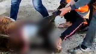 Zamanla yarış! Ölü doğum yapan eşeğin hayatını kurtardı