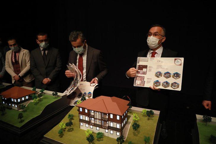 Rize'de "Kırsal Alan Yapılaşması" kapsamında yöre mimarisine uygun evler yapılacak G2