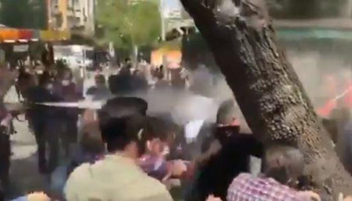 Ankara'daki 1 Mayıs açıklamasına polis müdahalesi