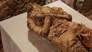 Dünyada hamile bir kadına ait ilk antik Mısır mumyası Polonya'da bulundu