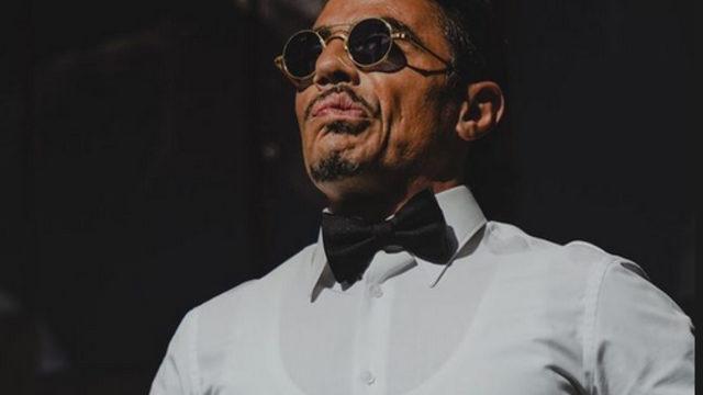 Nusret Gökçe, Beverly Hills'teki yeni restoranını paylaştı!