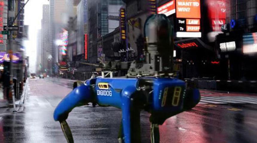 ABD polisi robot köpek kullanımına son verdi!