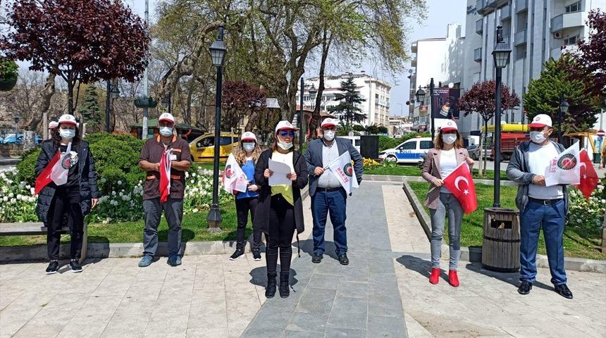 Sinop ve Tokat'ta 1 Mayıs Emek ve Dayanışma Günü dolayısıyla basın açıklaması yapıldı