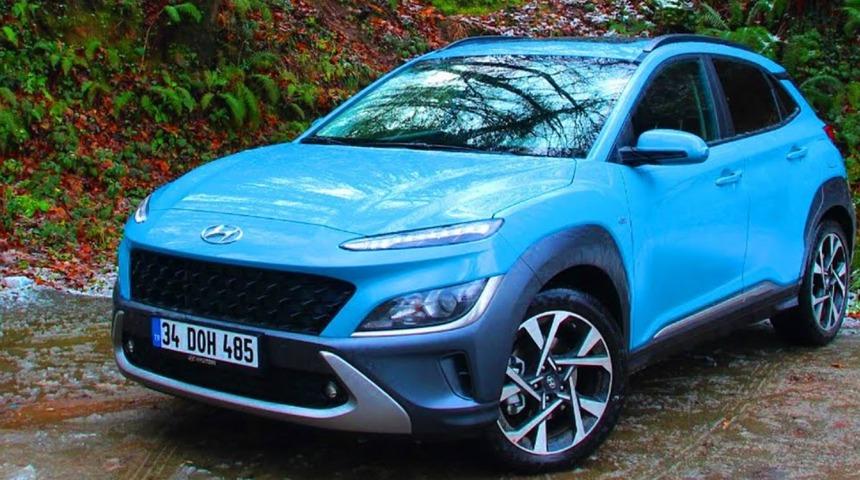 2021 Yeni Hyundai Kona 1.6 CRDi hibrit test sürüşü