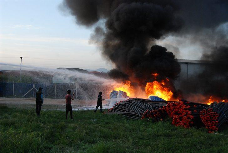 Çanakkale'de depo yangını G2