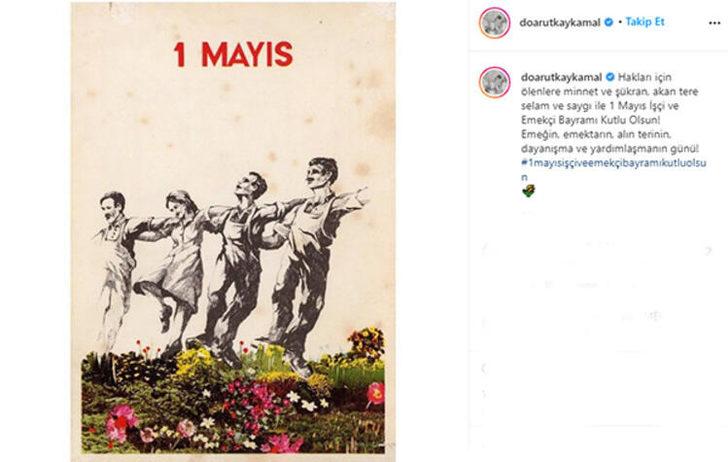 Ünlü isimlerden 1 Mayıs paylaşımları G2