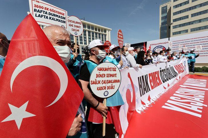 Memur-Sen 1 Mayıs Emek ve Dayanışma Günü programını Ankara Şehir Hastanesi'nde düzenledi G1