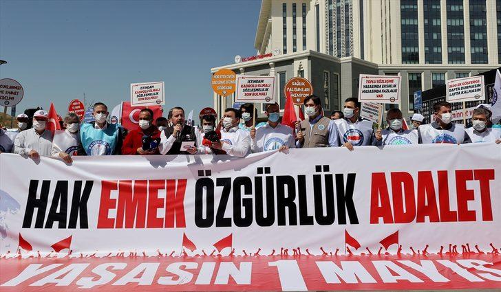 Memur-Sen 1 Mayıs Emek ve Dayanışma Günü programını Ankara Şehir Hastanesi'nde düzenledi G2