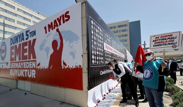 Memur-Sen 1 Mayıs Emek ve Dayanışma Günü programını Ankara Şehir Hastanesi'nde düzenledi G3
