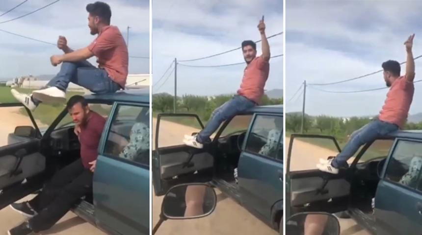 Antalya’da trafikte tepki çeken görüntü