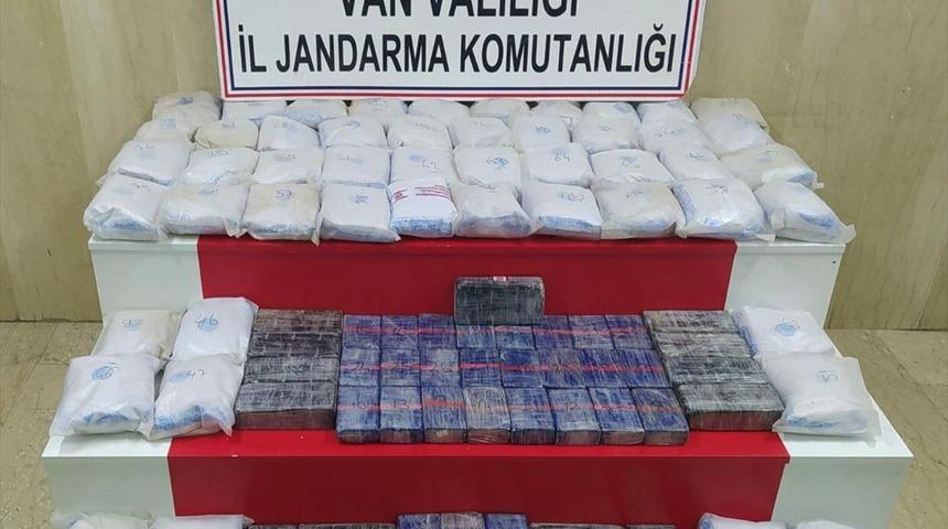 Van'ın İran sınırında 83 kilogram eroin ele geçirildi
