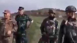 Ermeni askerlerden Karabağ sınırında provokasyon