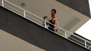 Eşi ve kayınvalidesiyle tartışıp, 2 yaşındaki kızıyla intihara kalkıştı