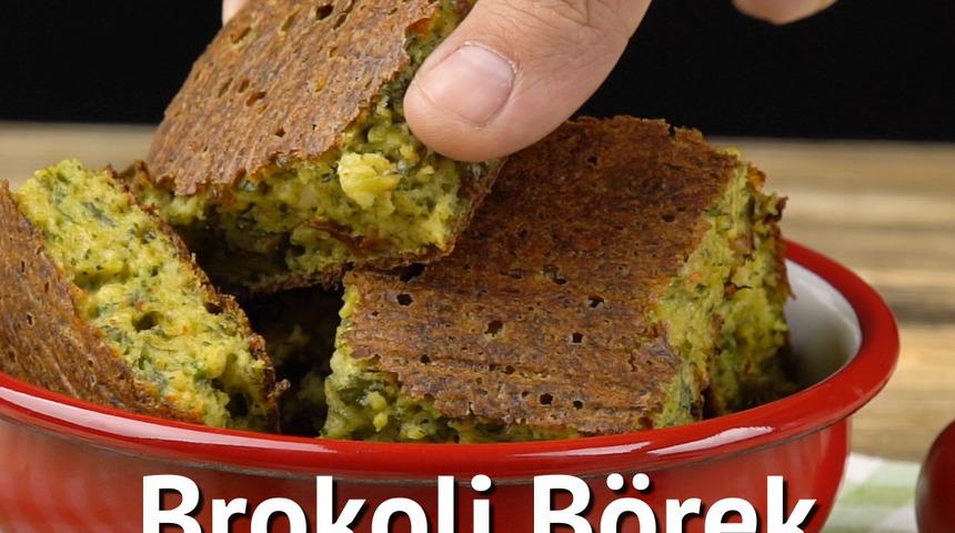 Şaşırtır: Brokoli Börek Tarifi