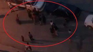 Kağıt toplayıcıları birbirine girdi