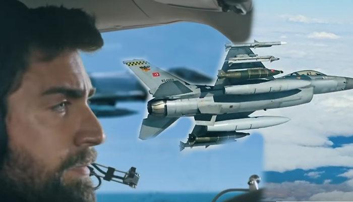 Teşkilat dizisi 9. son bölümde nefes kesen F-16 sahnesi! Türk jetleri, Yunan jetlerini böyle kovaladı!