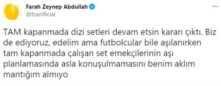 Oyuncular ve set çalışanları ne zaman aşılanacak? Bakan Koca'ya çağrı G1